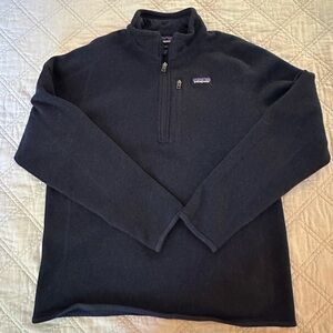 Navy better sweater